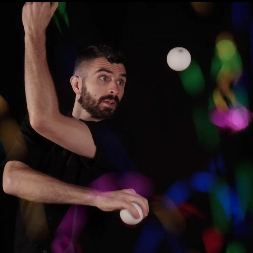 Wes Peden Glow.0 LED juggling balls