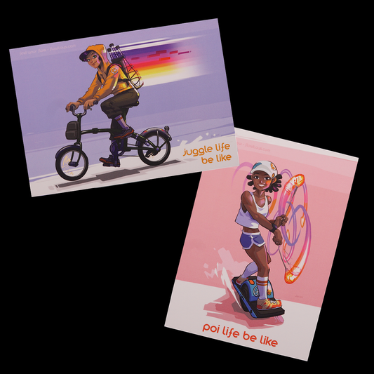 art cards series :: flow life be like