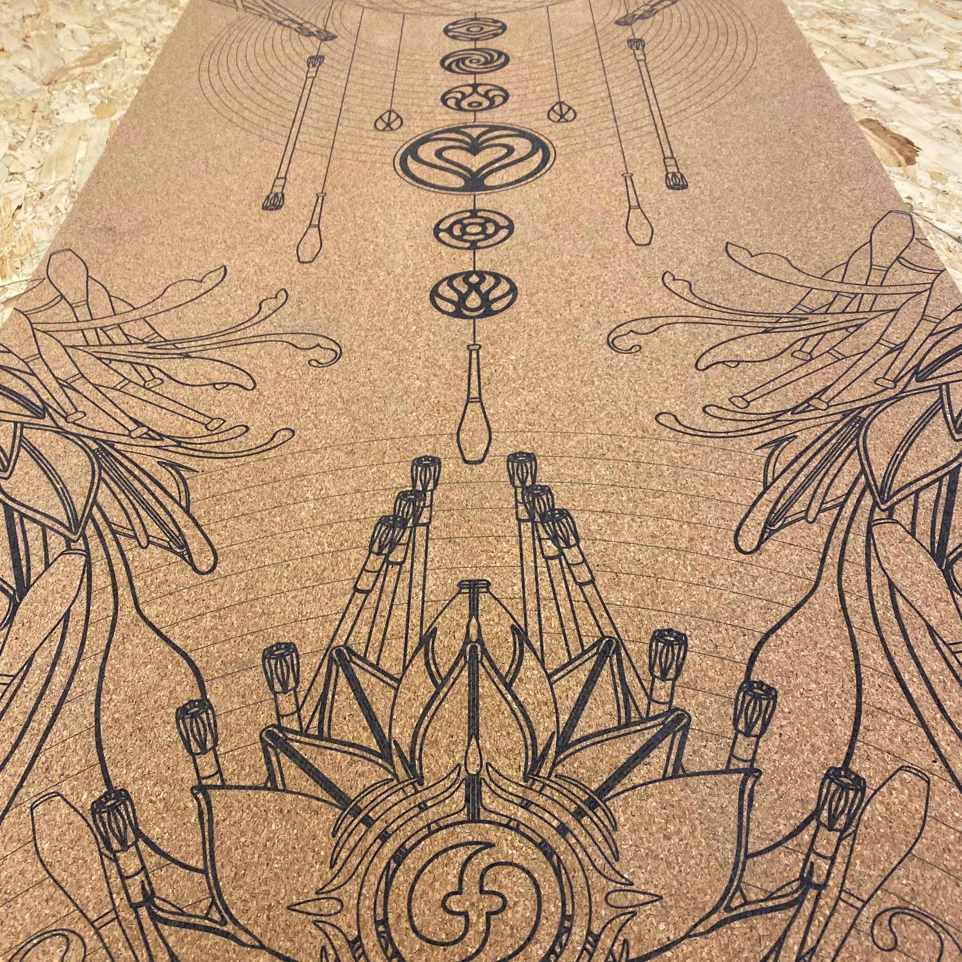 cork yoga mat :: i dream of props