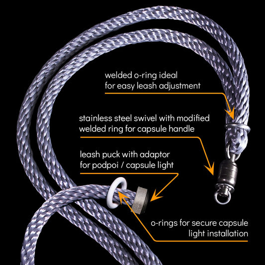 capsule handle leash