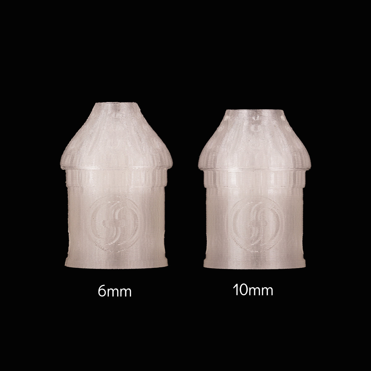 clear cord connectors (pair)