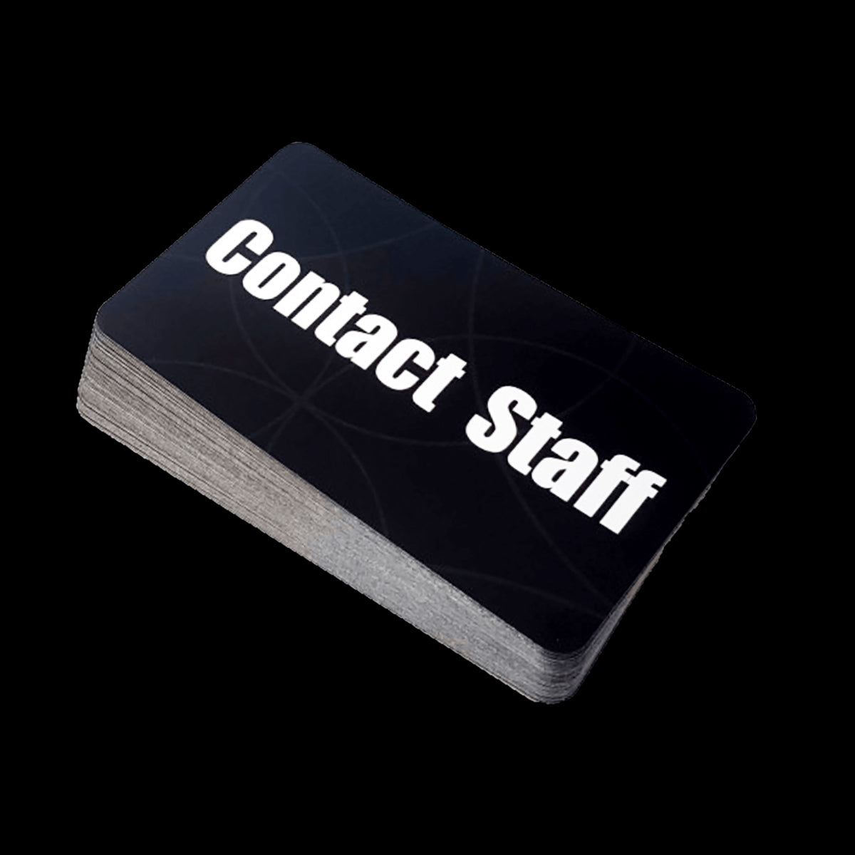 contact staff card deck