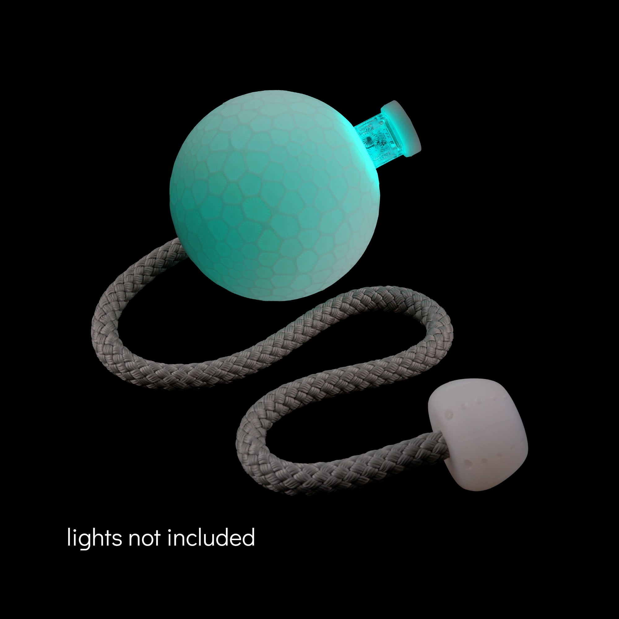 coral poi w/o lights - single