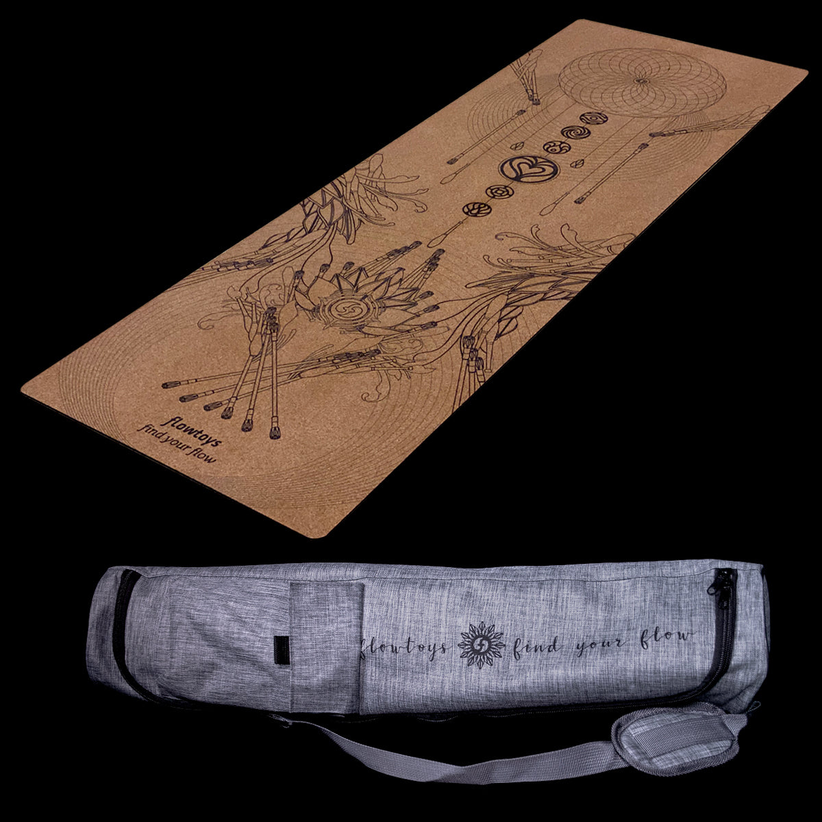 cork yoga mat :: i dream of props