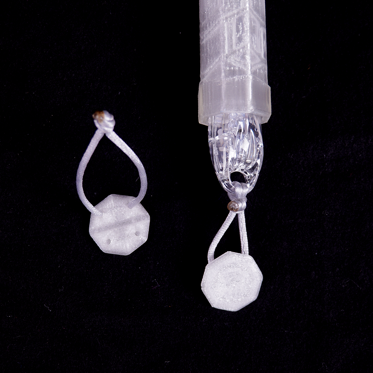 crystal case flange-cap