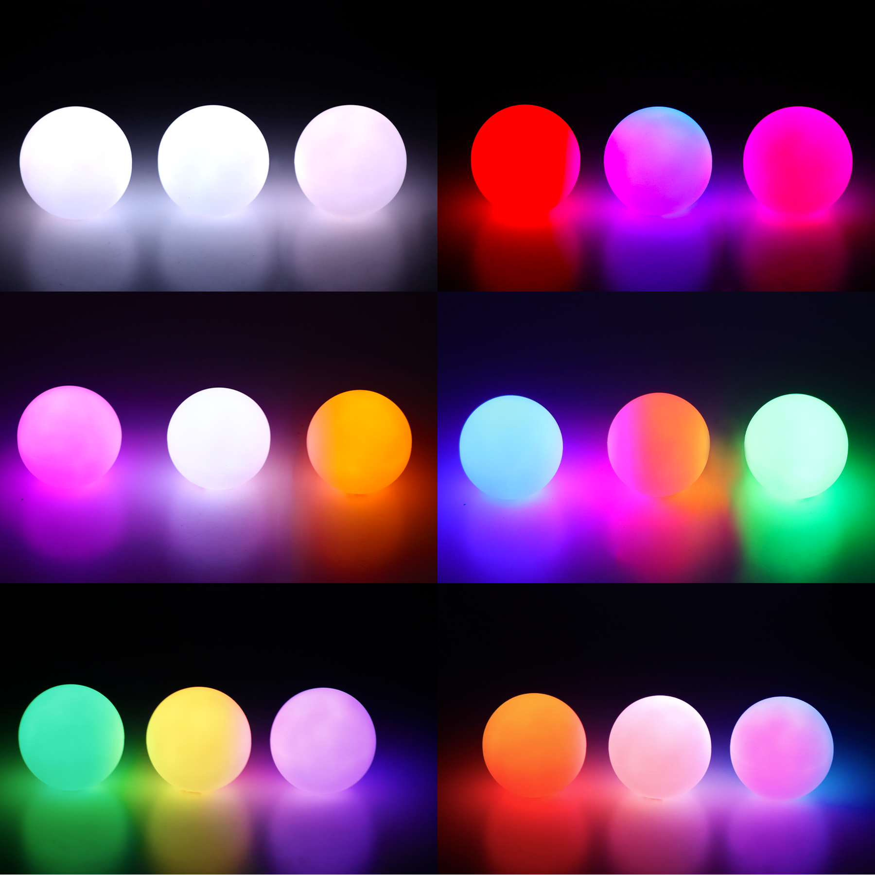 Wes Peden Glow.0 LED juggling balls