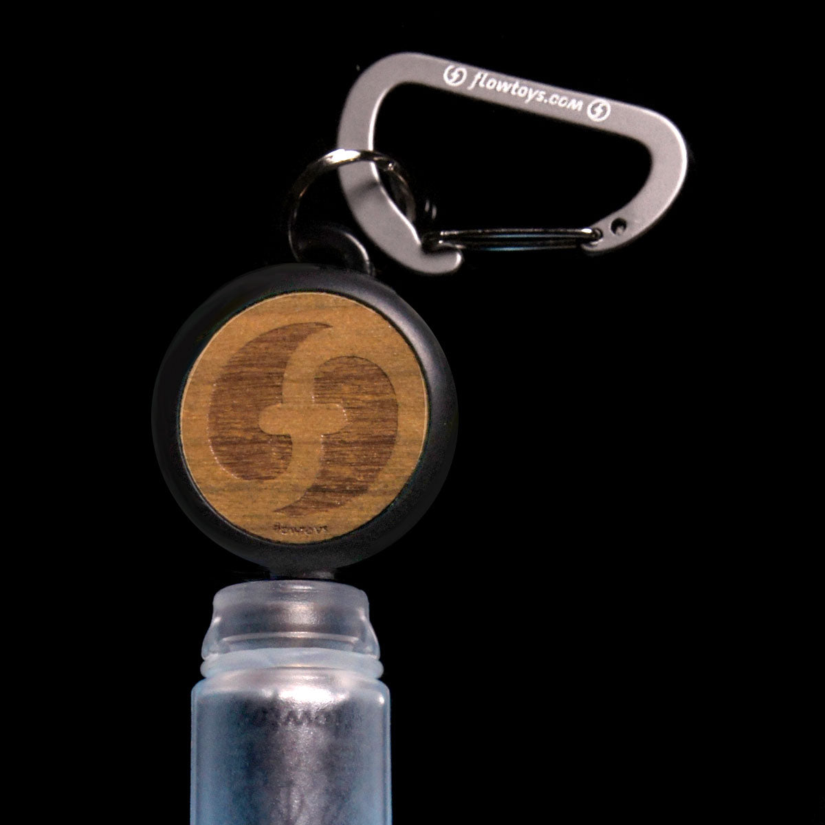 retractable reel w/ clip