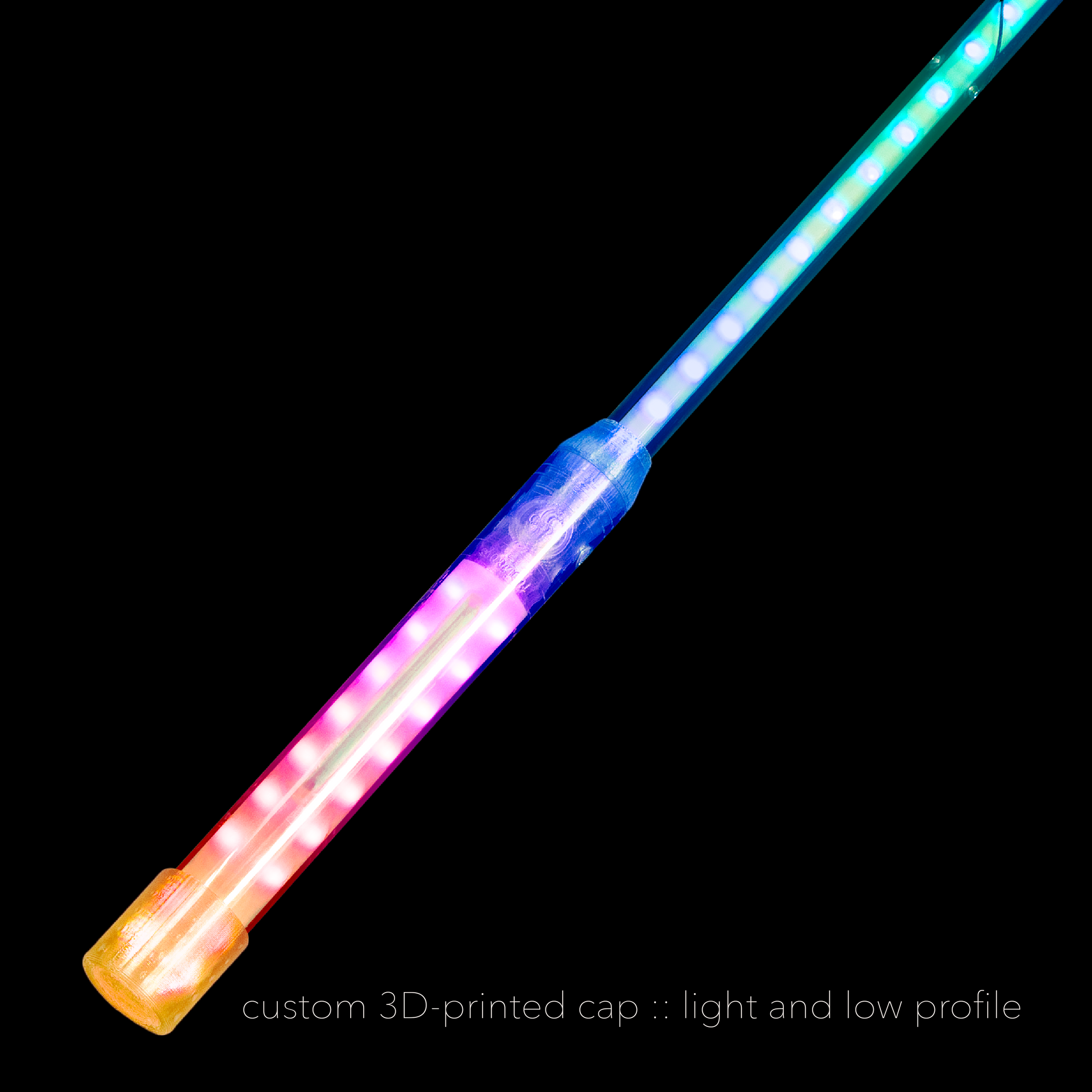 full vision LED dance wand