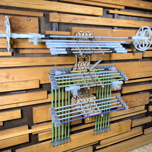 over the top w/ stick steps wide + 2 deep hooks