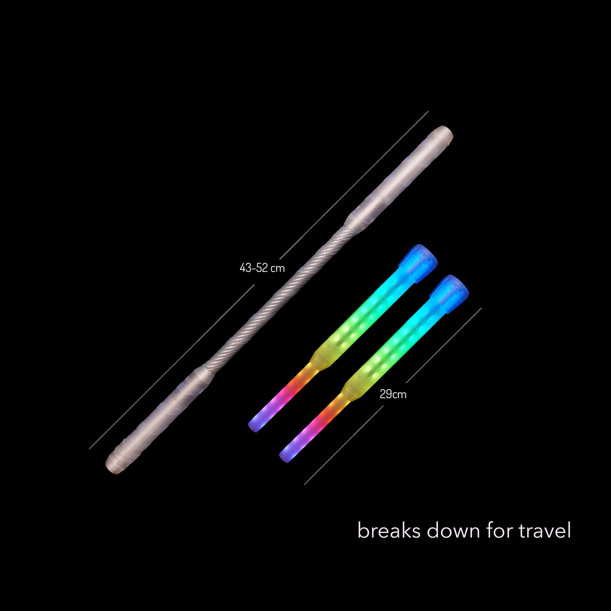 pop'n flow composite stick - 15mm :: full vision spoke