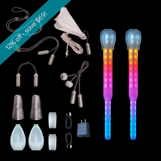 pop'n flow 2 FV-spoke :: leashy flowkit