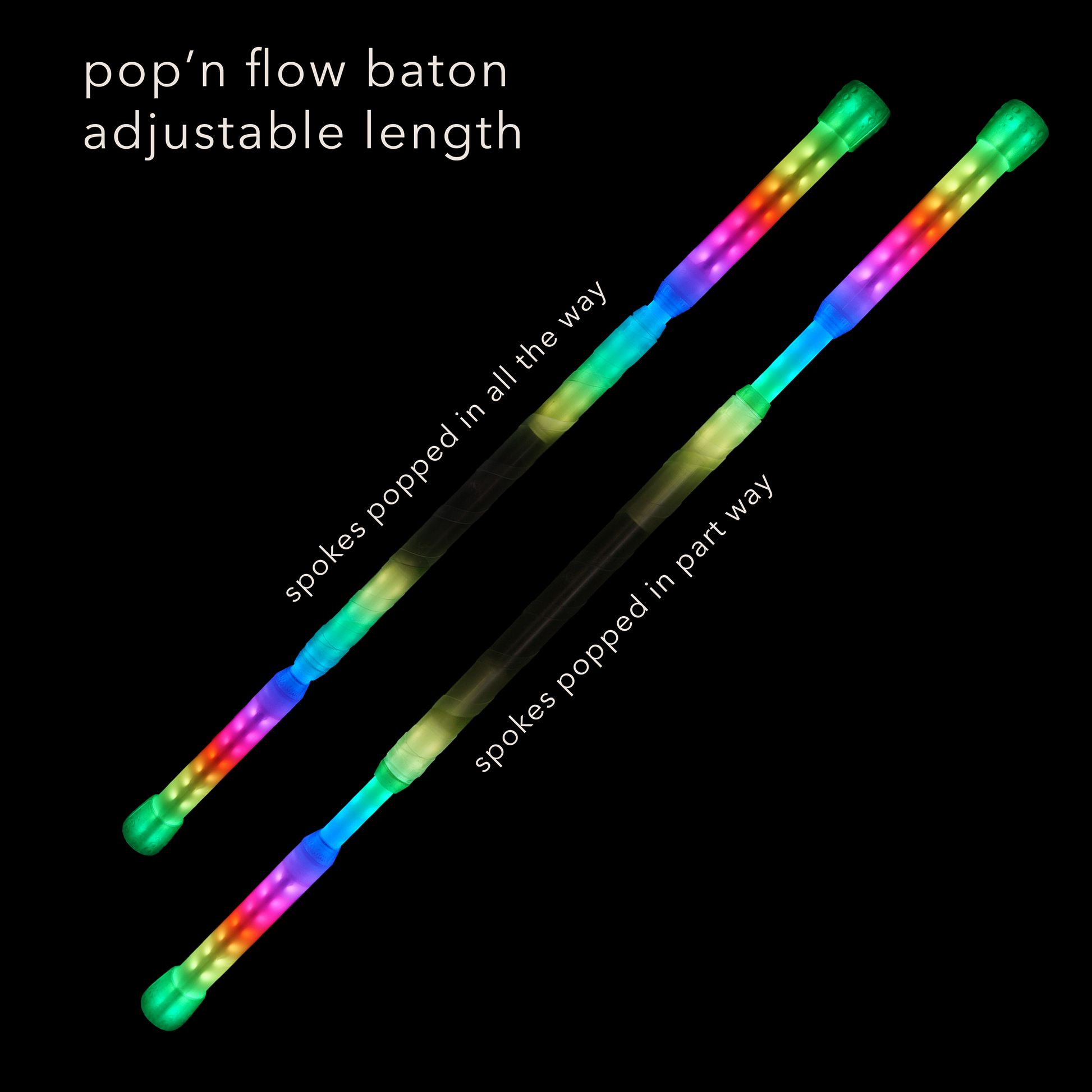 pop'n flow baton :: full vision spoke