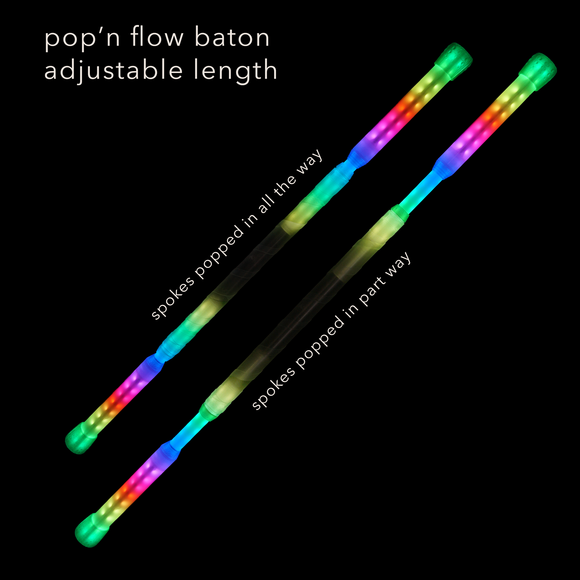 pop'n flow baton :: full vision spoke
