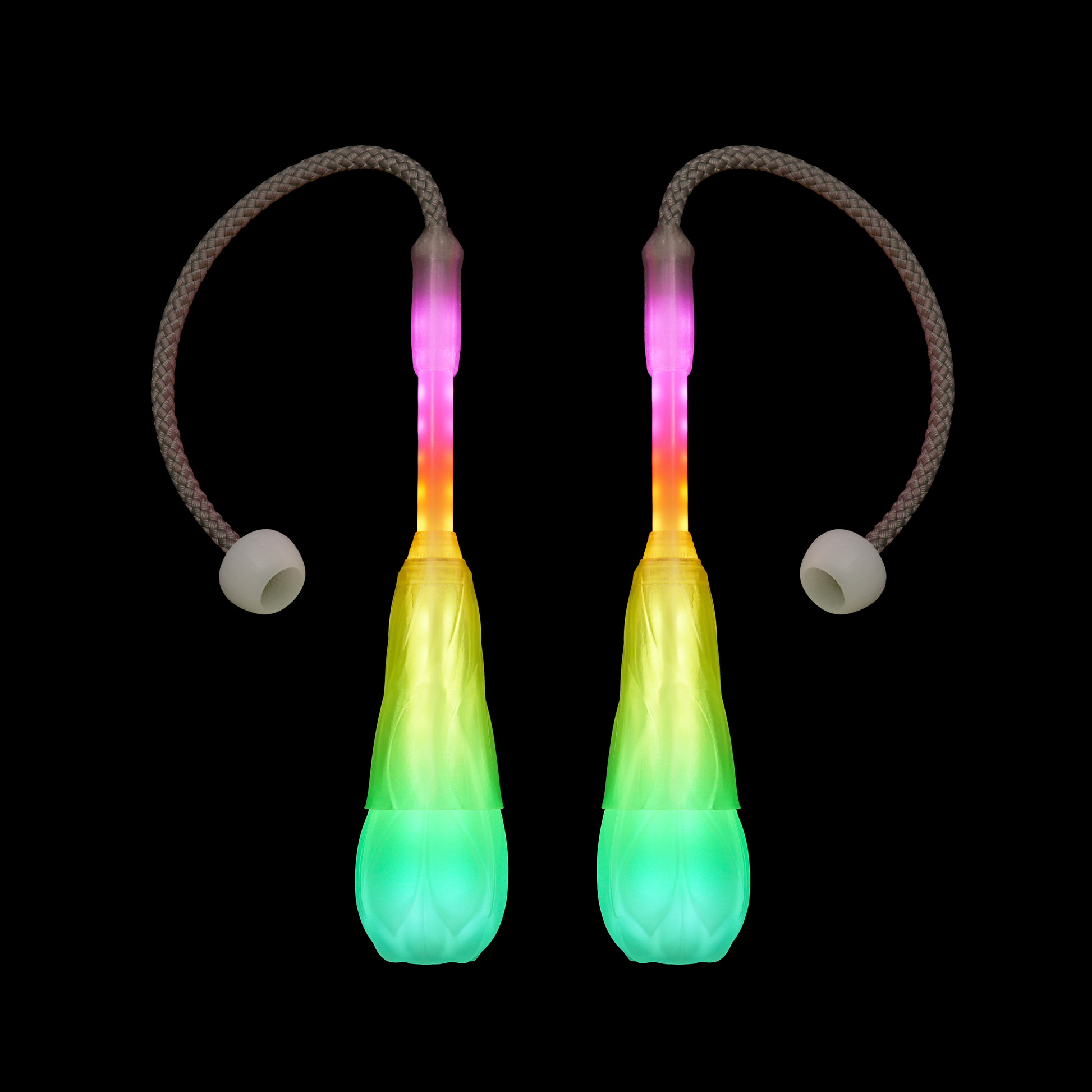 pop'n flow LED poi :: 10mm FPC - full vision spoke