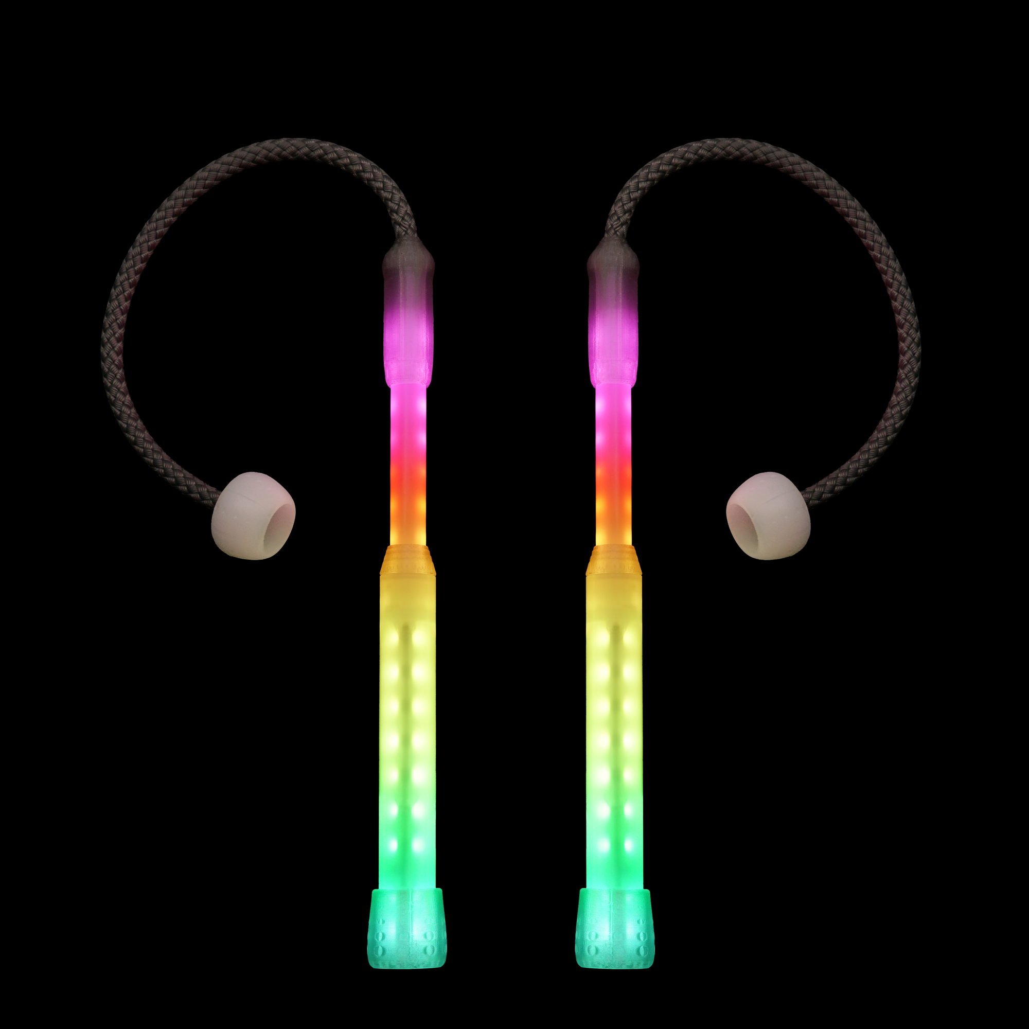 pop'n flow LED poi :: 10mm FPC - full vision spoke