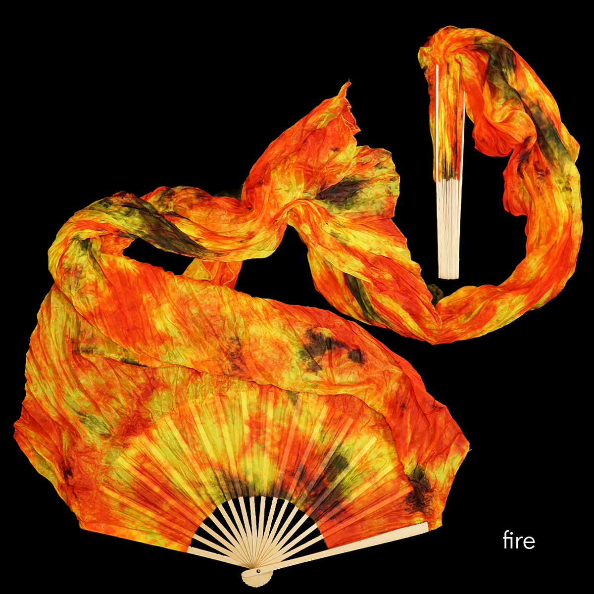 silk fans
