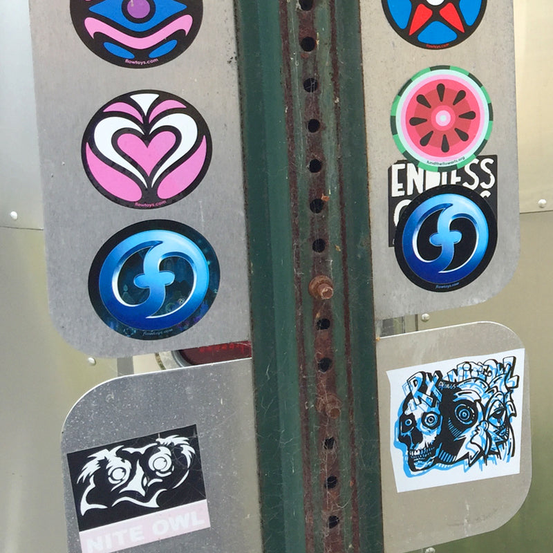 flowtoys super F sticker