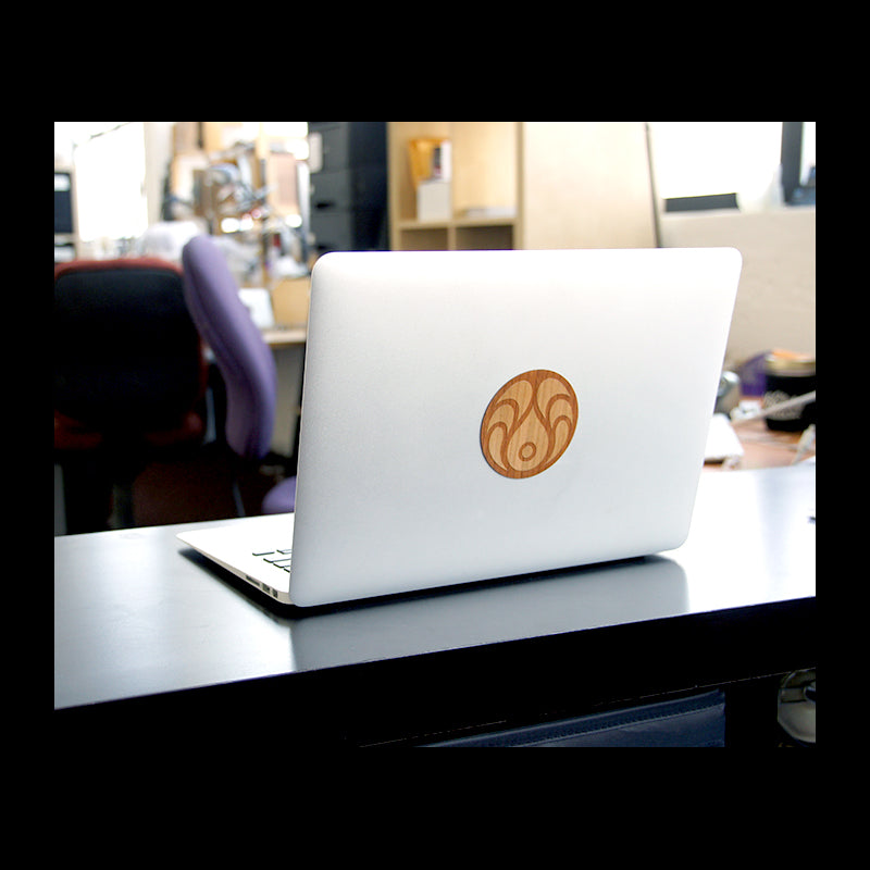 flowlight element wooden stickers