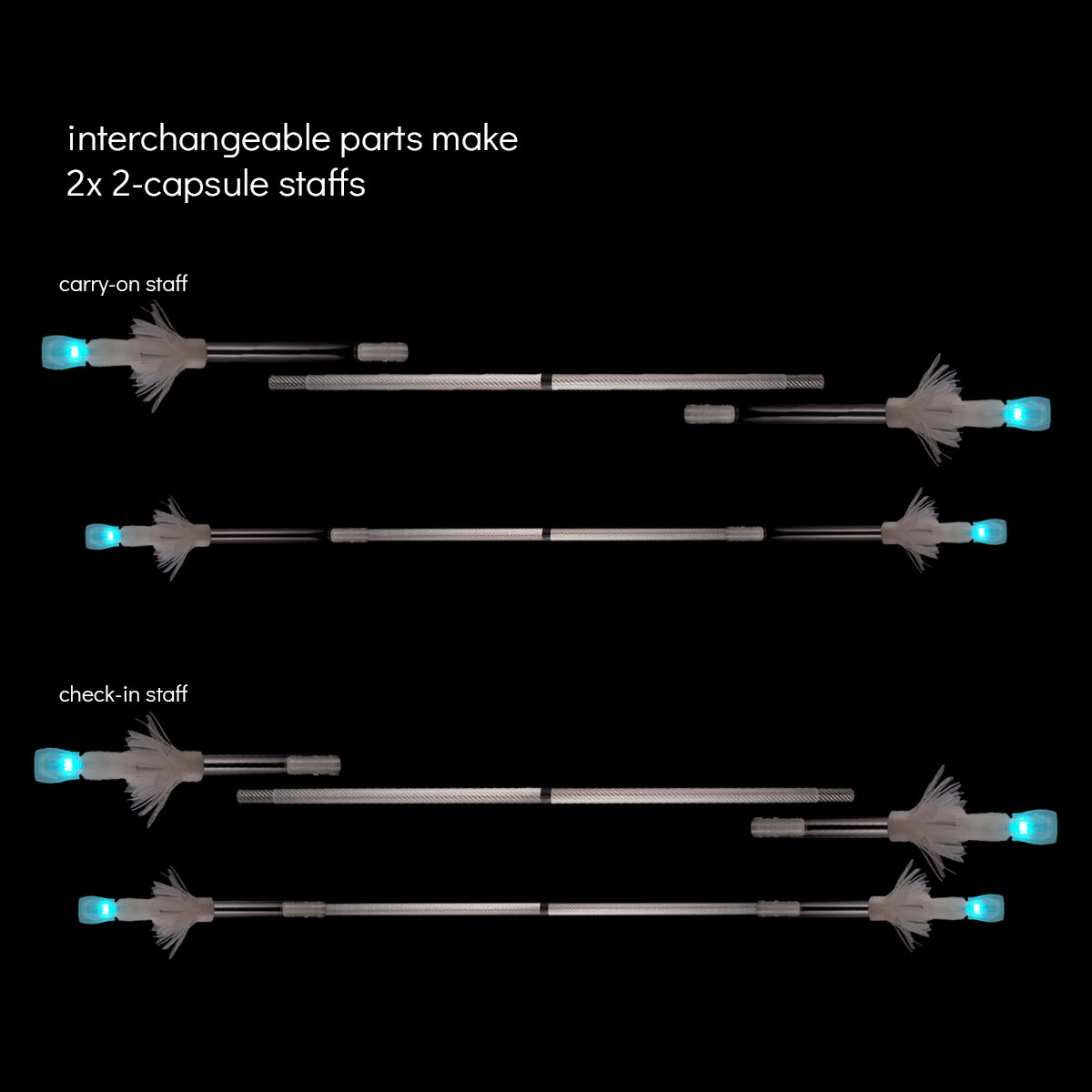 pop'n flow travel staff flowkit :: capsules