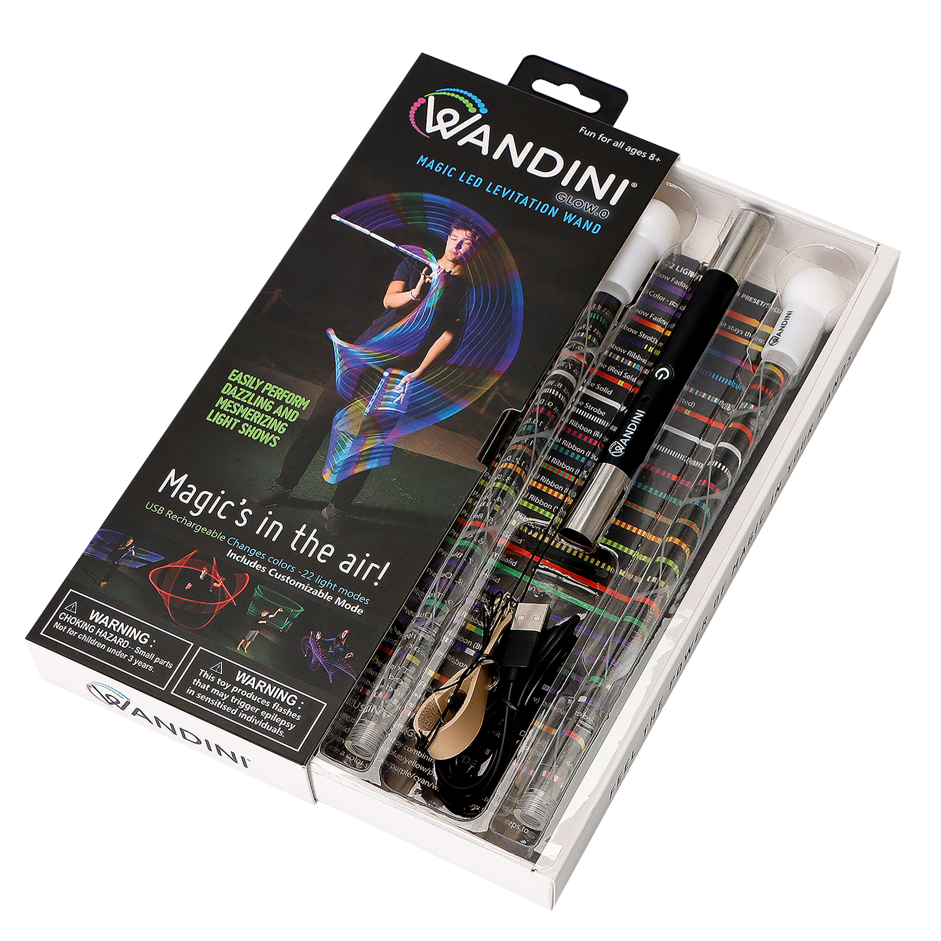 wandini :: levitating LED wand