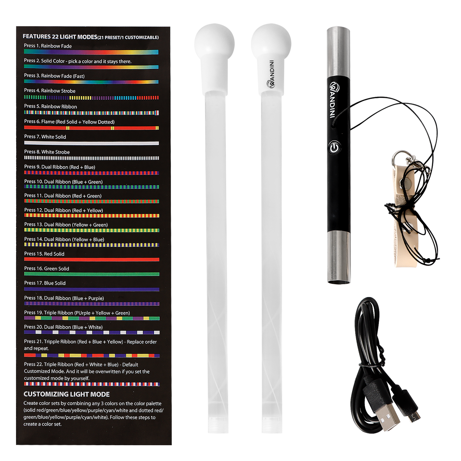 wandini :: levitating LED wand