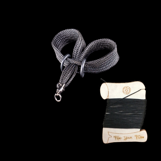 swiveled double finger loop