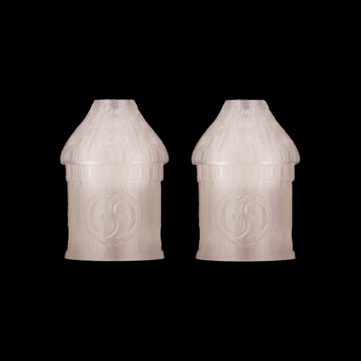 clear cord connectors (pair)