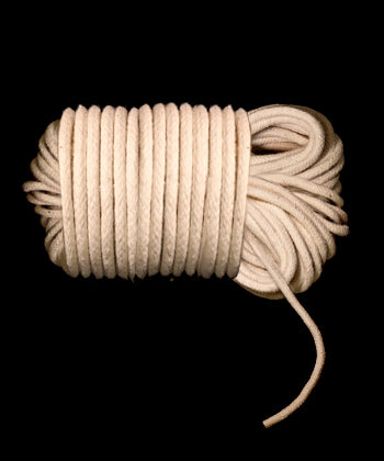 braided cotton cord - by the foot