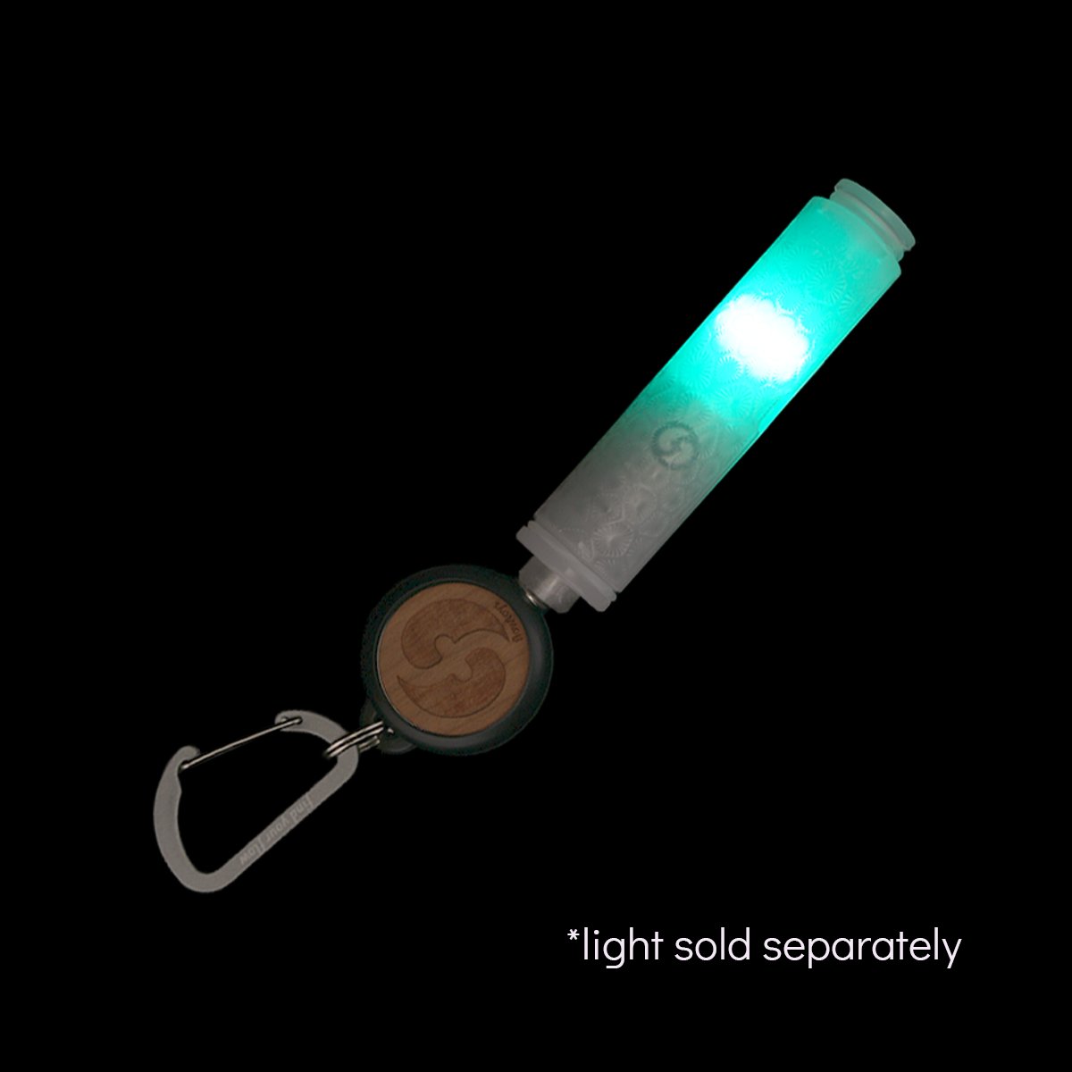retractable reel w/ clip