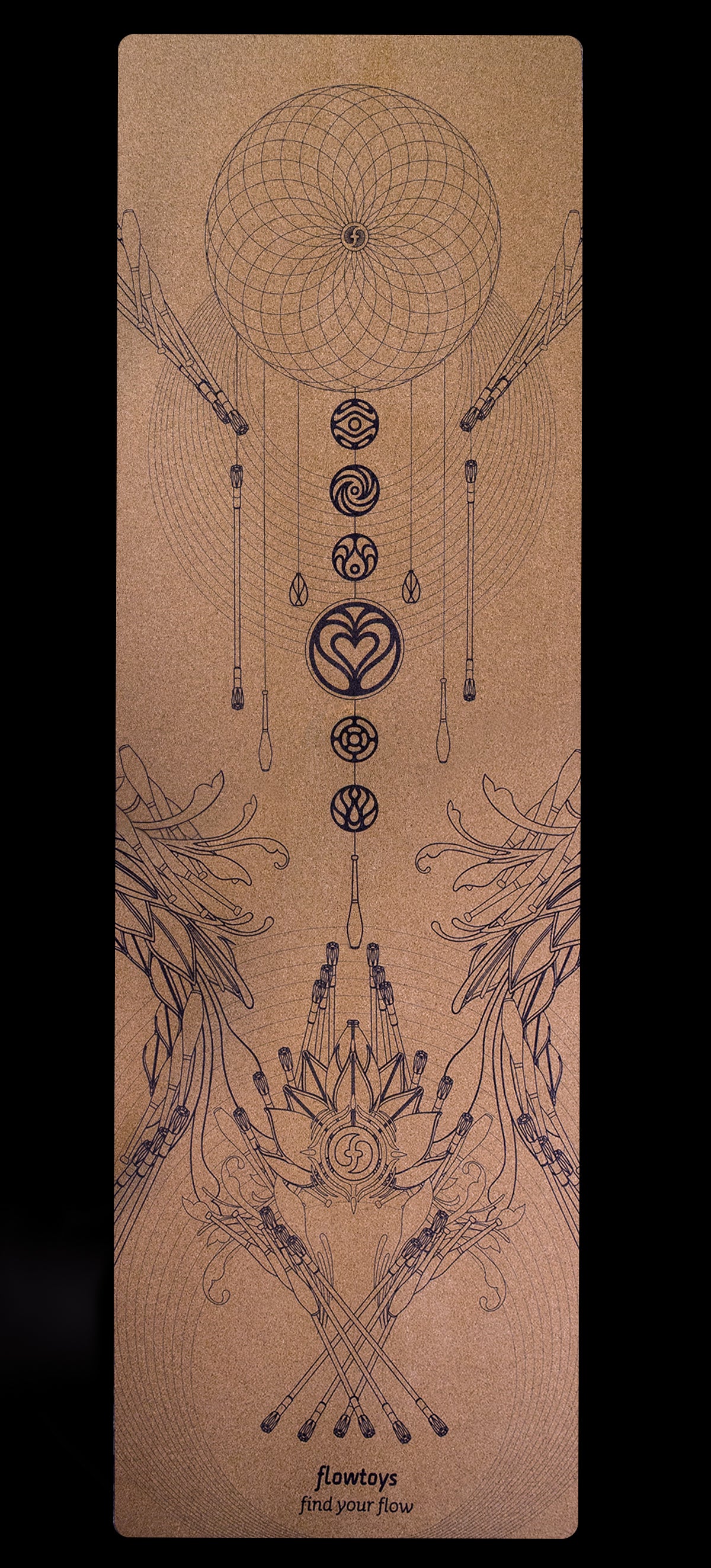 cork yoga mat :: i dream of props