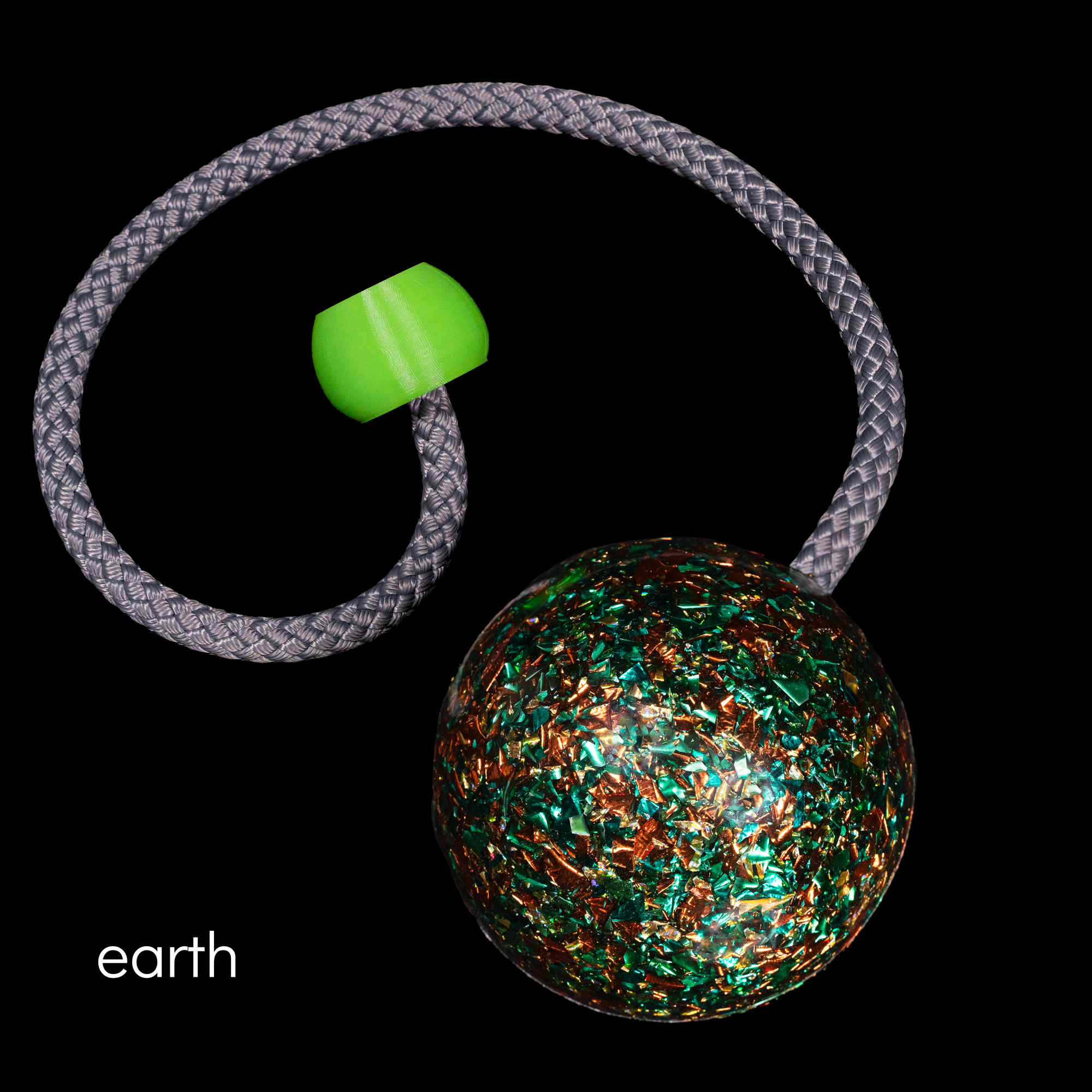 glitterbomb100 poi - 10mm FPC - single