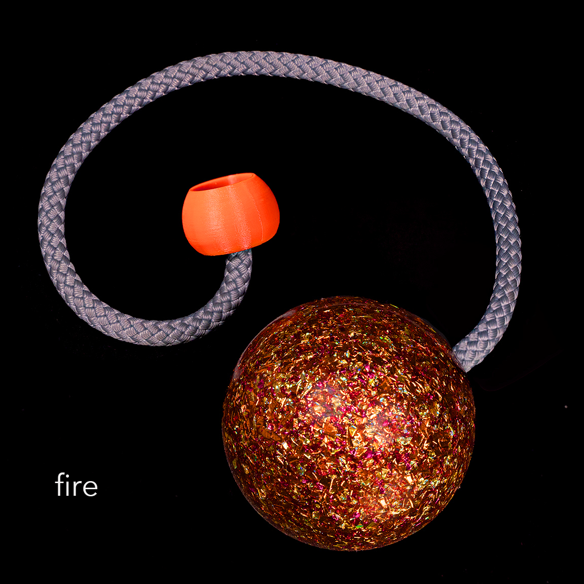 glitterbomb100 poi - 10mm FPC - single