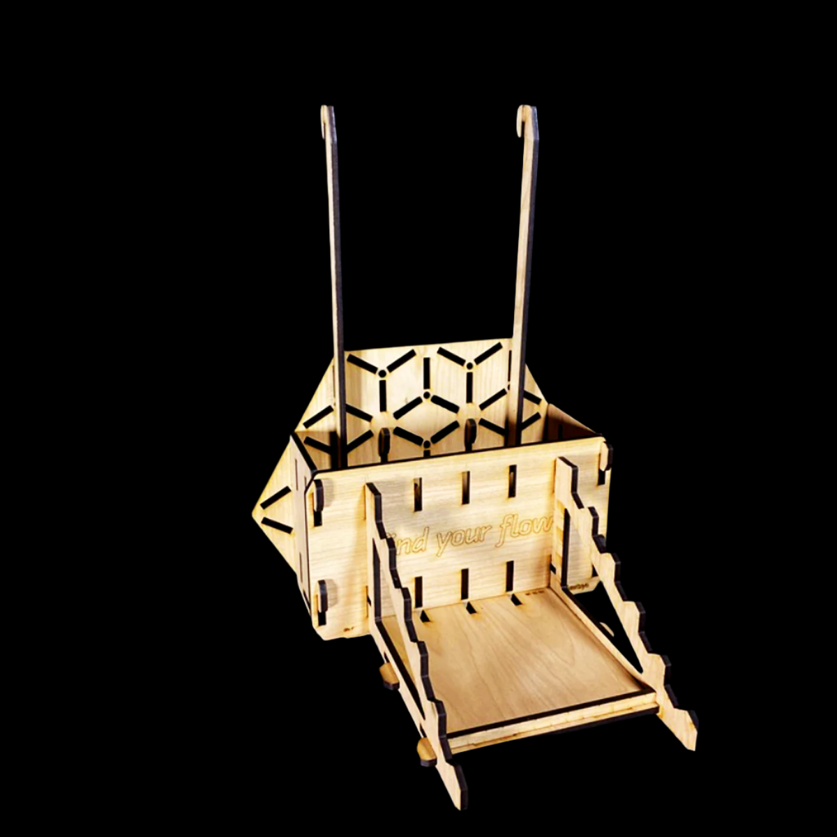 down low w/ stick steps + power bin