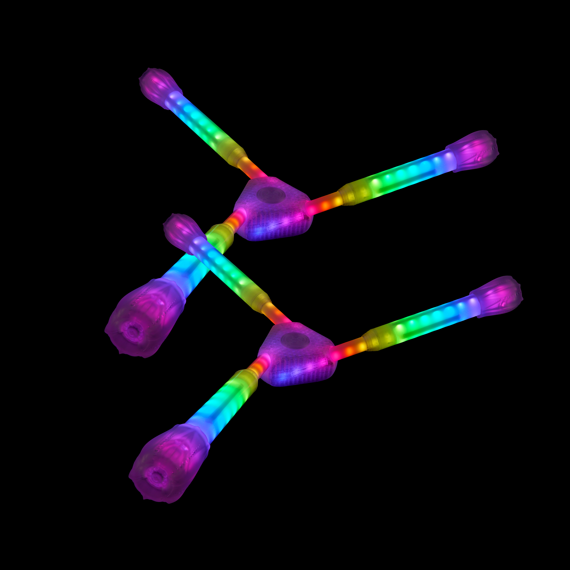 pop'n flow dragon staff :: full vision spoke