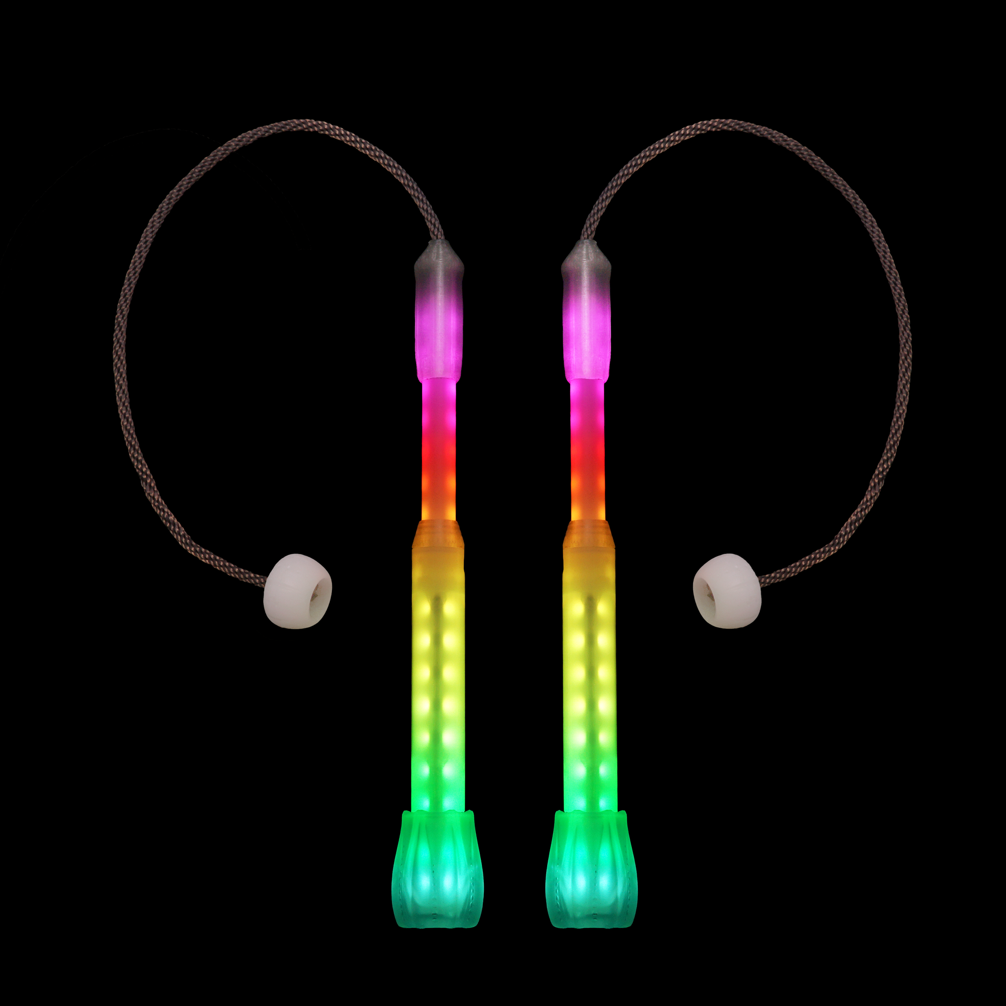 pop'n flow LED poi :: 6mm smithy - full vision spoke