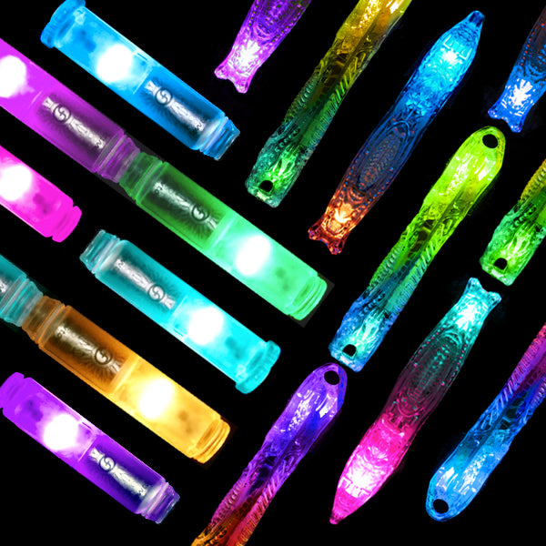 capsule lights, flowlight LED glow sticks - flowtoys