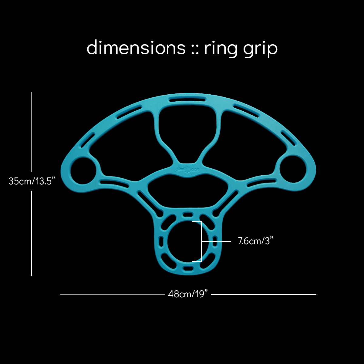 flow DNA 3D-printed mojura fans dimensions - ring aka russian grip