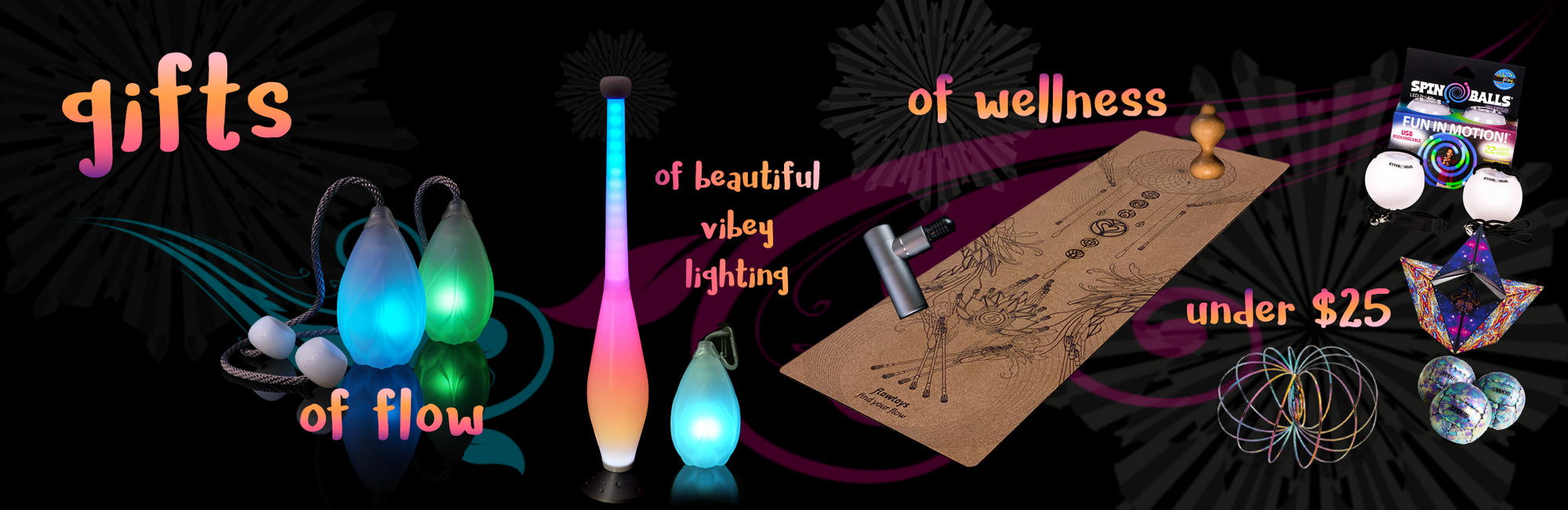 flowtoys: world's favorite LED poi, batons, juggling props & more
