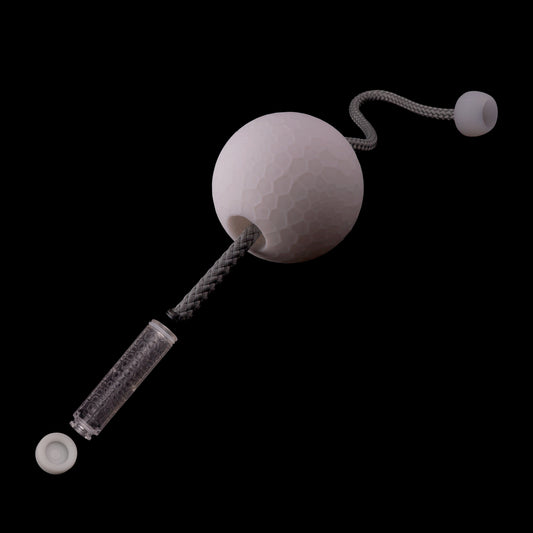 coral poi w/o lights - single