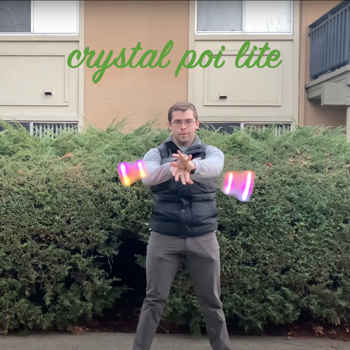 crystal poi lite flow by corey sutton