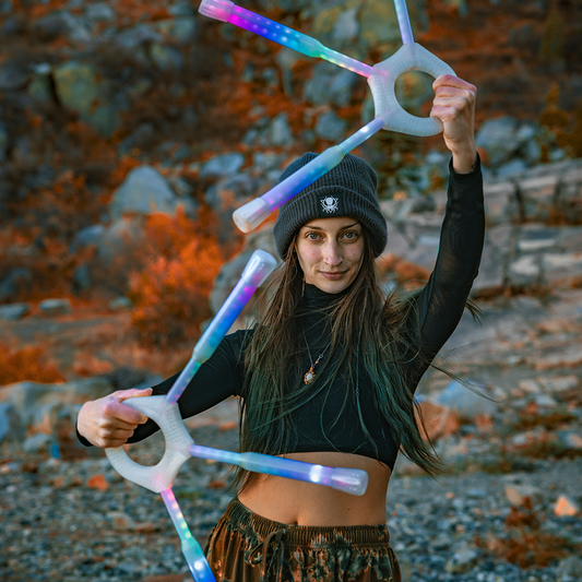 pop'n flow LED fans :: full vision spoke