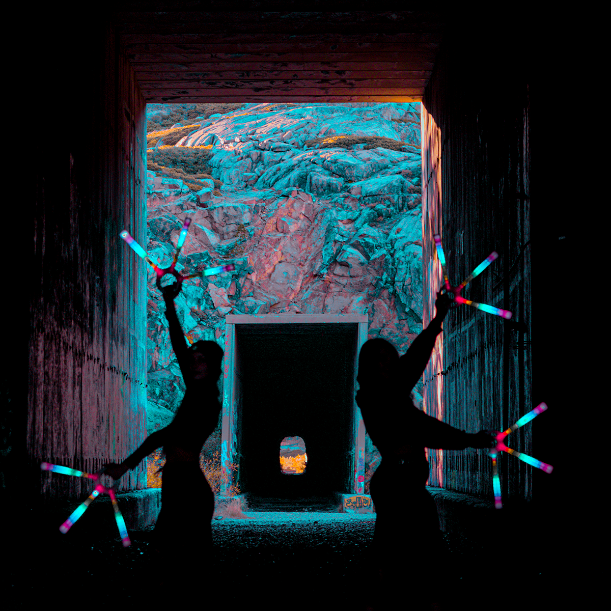 pop'n flow LED fans :: full vision spoke