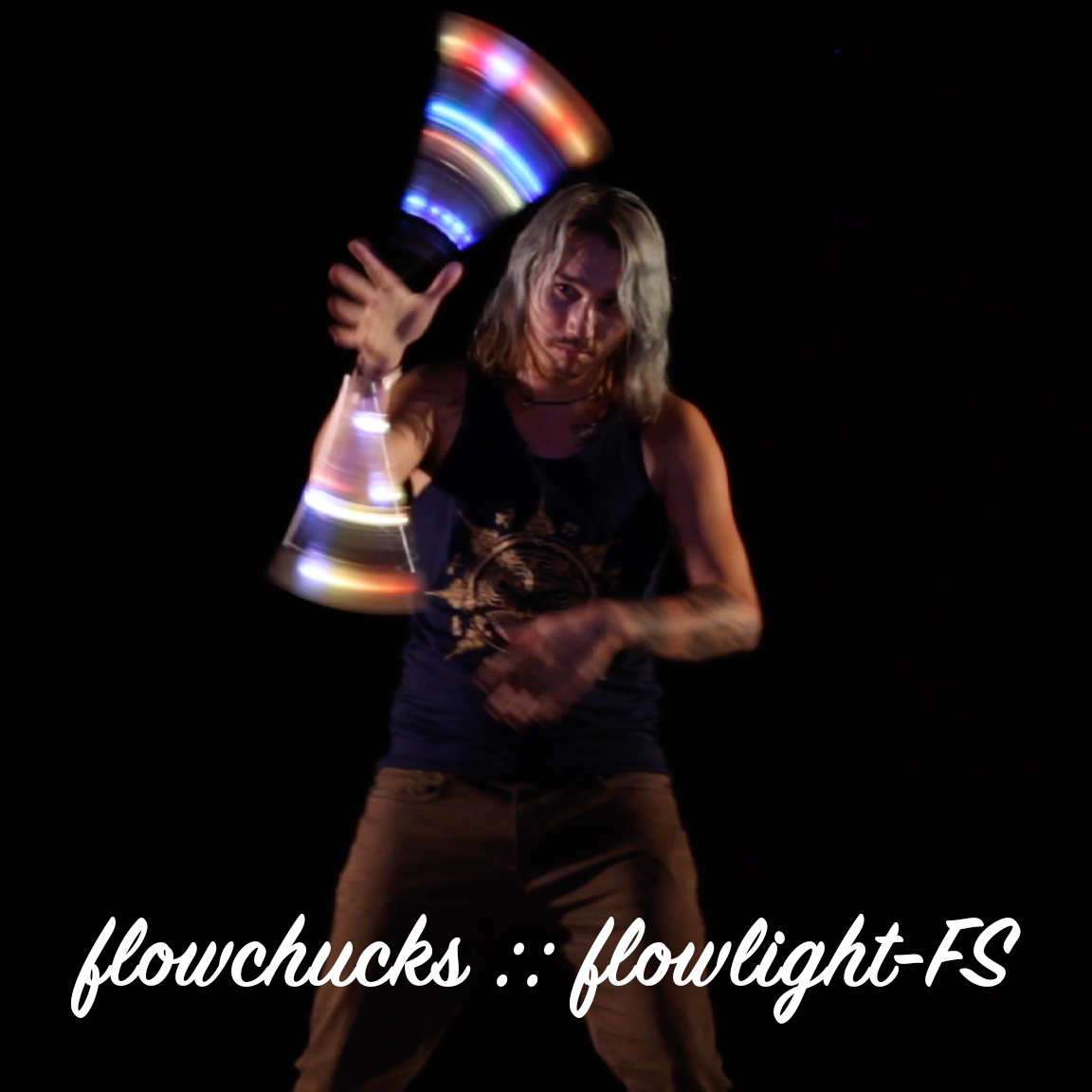 xander paris epic led nunchaku flow with flowtoys flowchucks