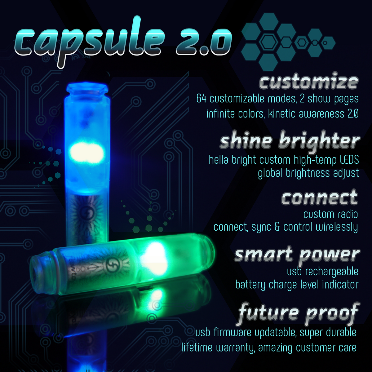 as-is lumina twirl™ baton v2