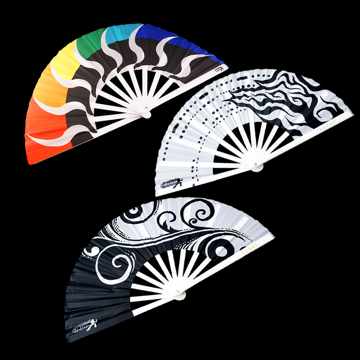 flowarrior folding fans options