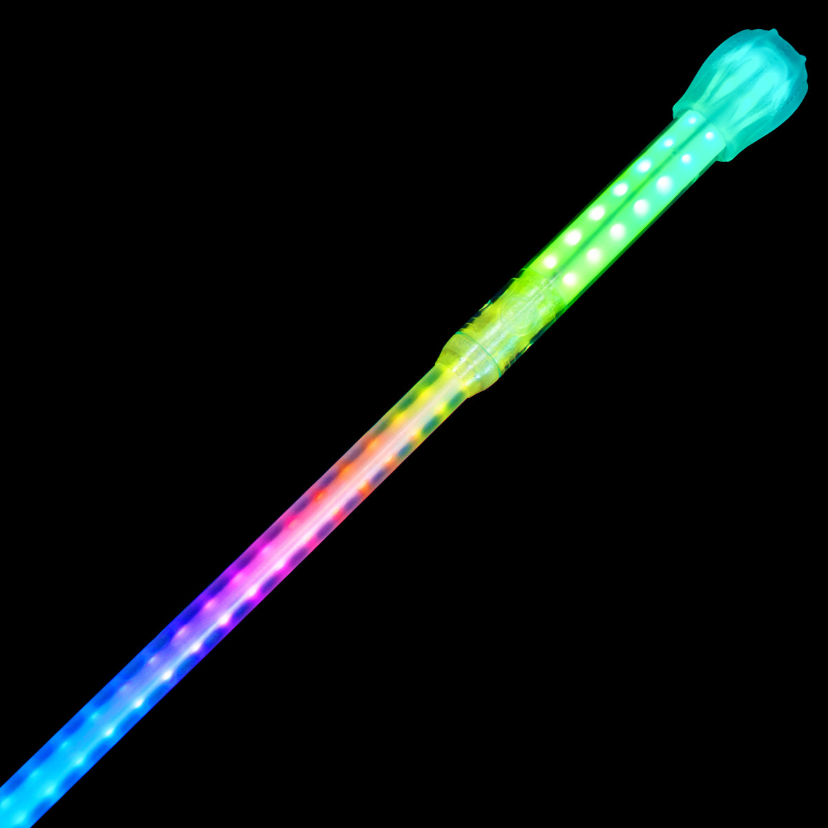 full vision lumina twirl™ baton - amazing wireless multi-pixel baton w ...