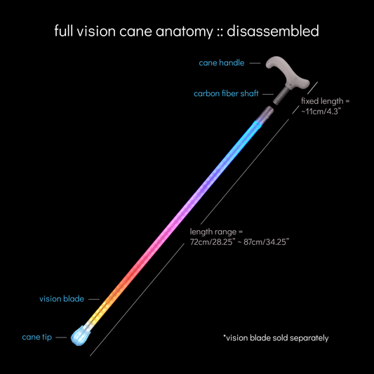 full vision cane handle
