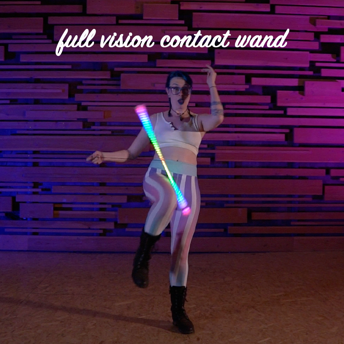 Lux Luminous dances with flowtoys' range of LED wands