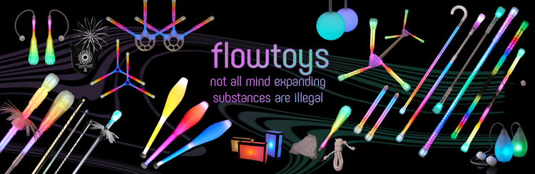 flowtoys: world's favorite LED poi, batons, juggling props & more