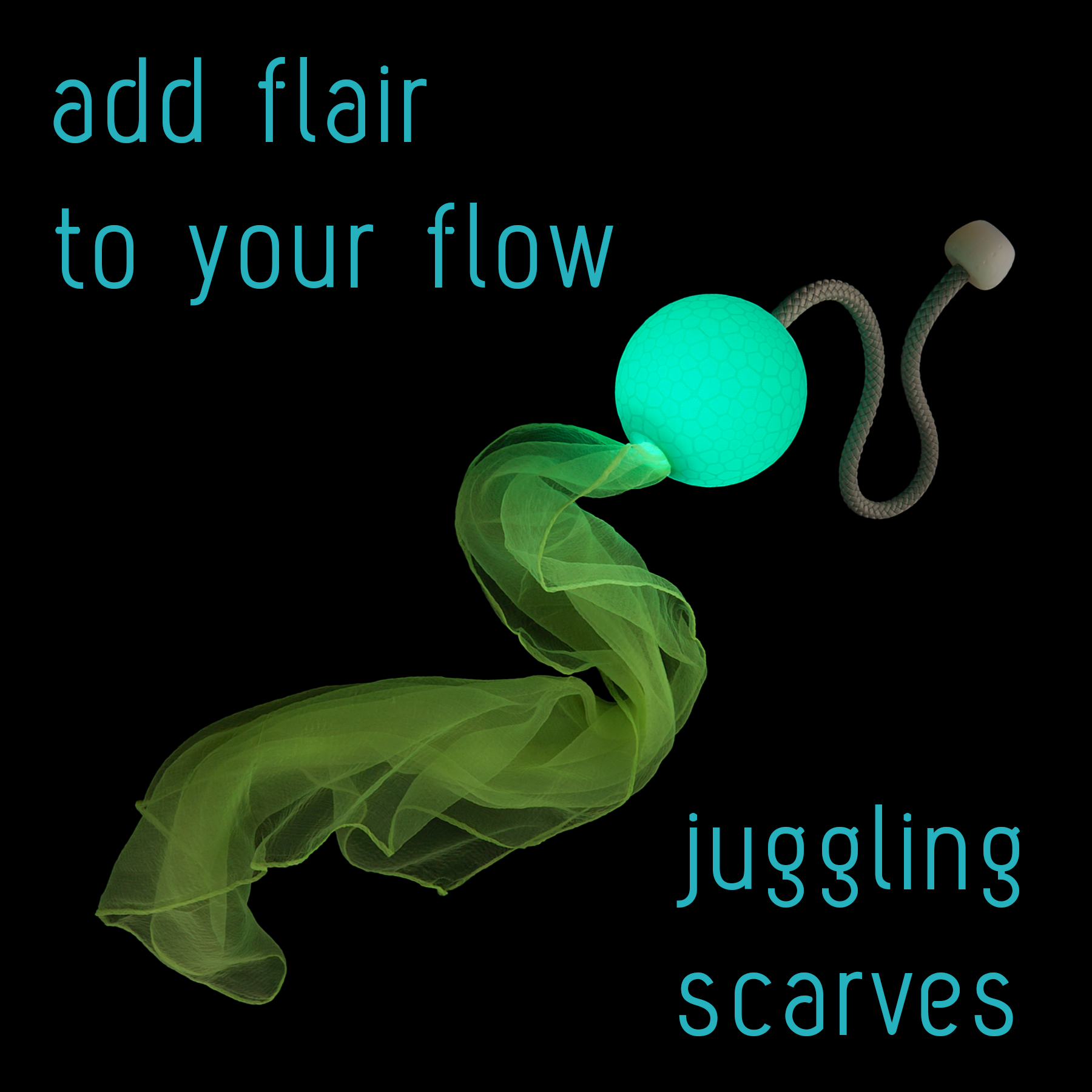 juggling scarves by henrys - pair